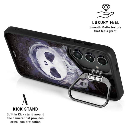 Disney The Nightmare Before Christmas Jack Skellington Face Art Galaxy S24 Plus Kickstand Case